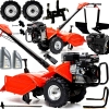 Glebogryzarka Hortmasz HGS65XGTB BRIGGS&STRATTON Napęd na pompowane koła+PŁUG+KONSOLA